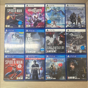 ps5 ps4 타이틀 판매합니다