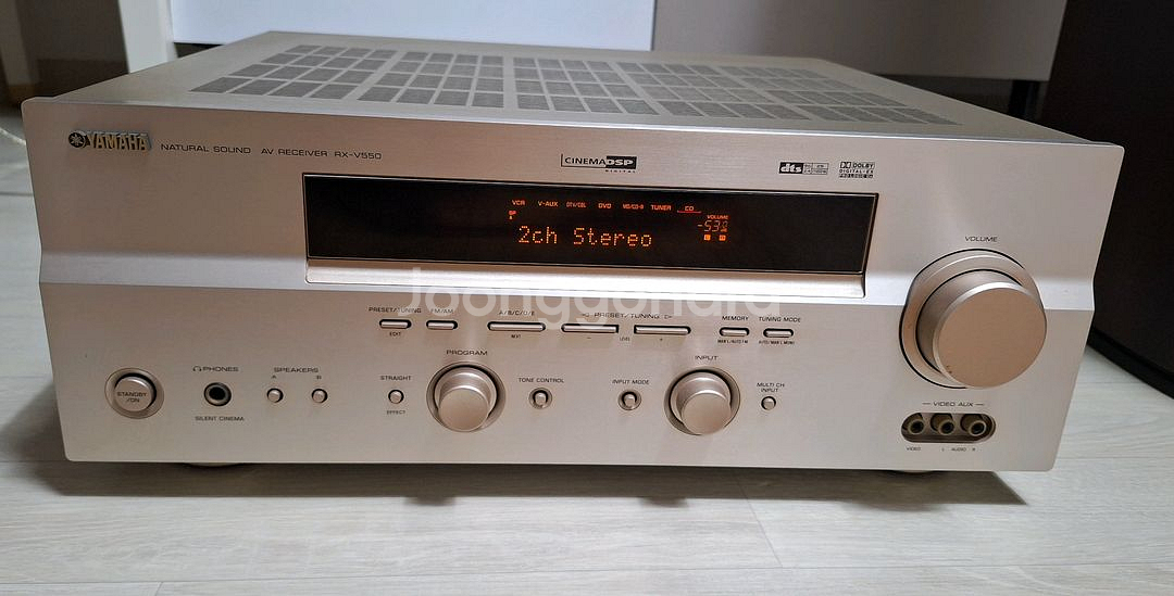 야마하 YAMAHA AV리시버 (RX-V550)--5