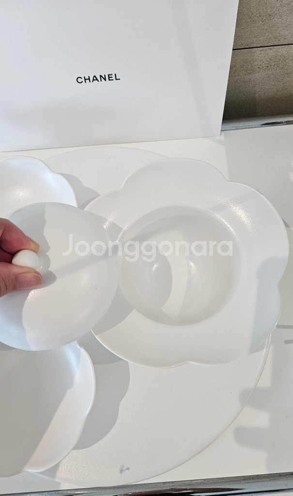 윤석준 작가 꽃굽볼 및 꽃합 3개 일괄--2