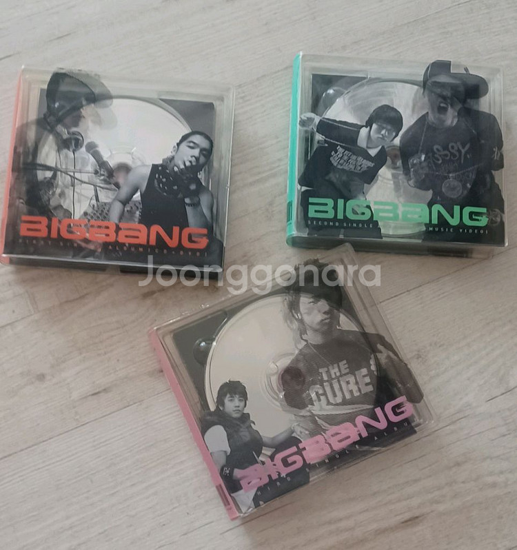 빅뱅 CD 음반 3장 일괄판매--1
