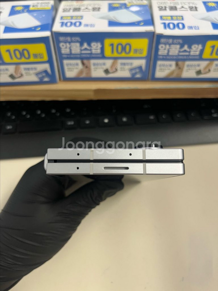 갤럭시Z폴드6 256G 실버 S급!--2
