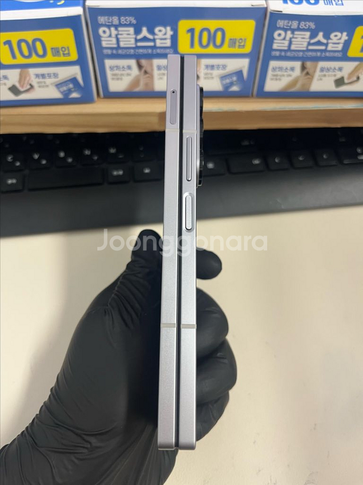 갤럭시Z폴드6 256G 실버 S급!--4