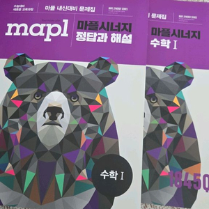 마플 시너지 내신문제집 수학1
