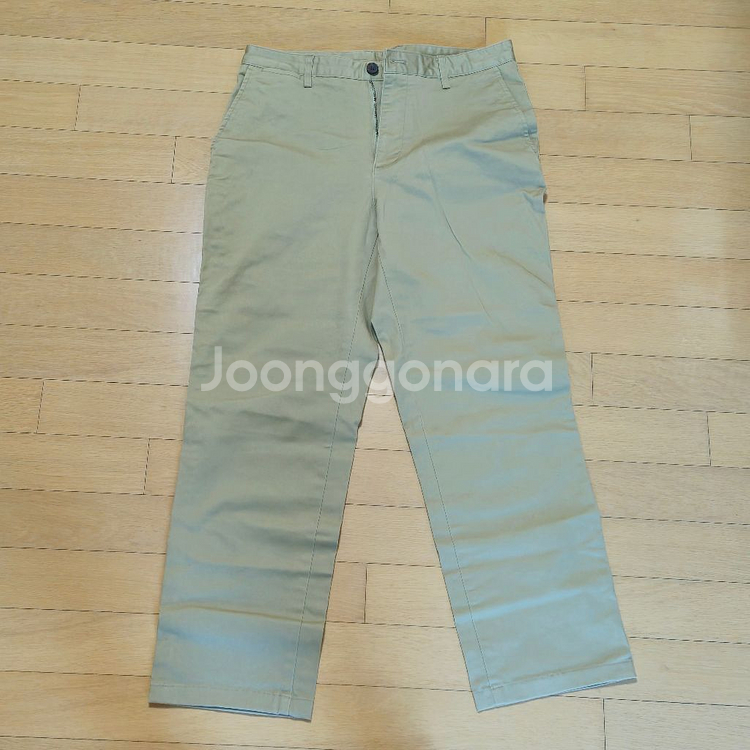 무신사스탠다드 레귤러 핏 치노 팬츠 [베이지]--0