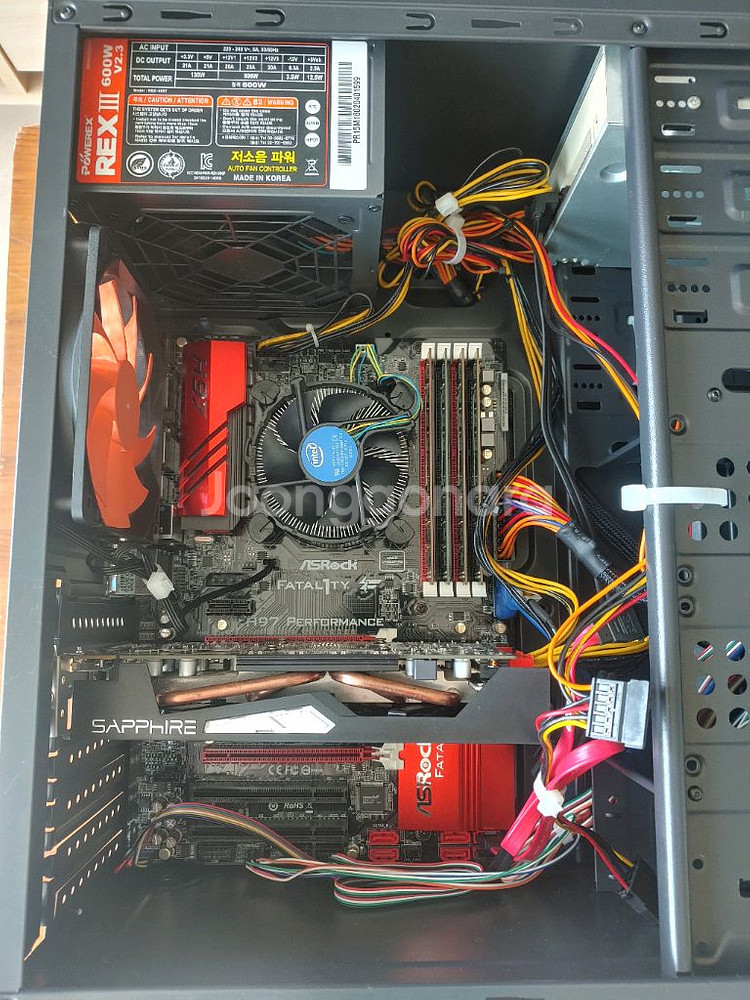 i5 4460 h97 r9 270x 본체--1