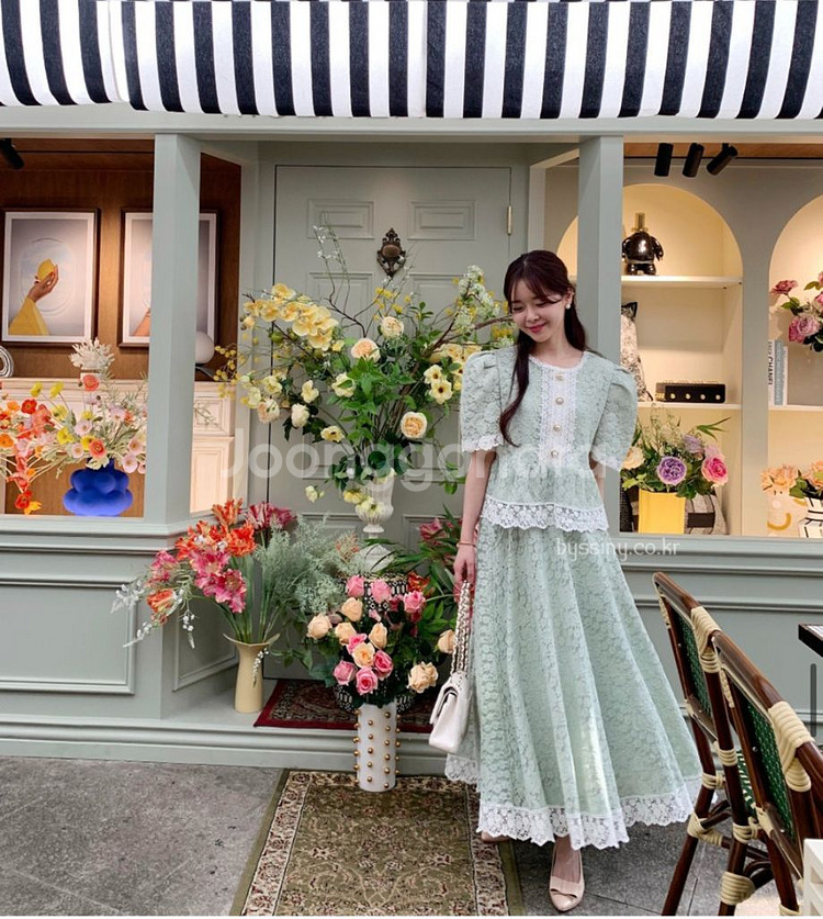 바이씨니)디너레이스 투피스 set--4