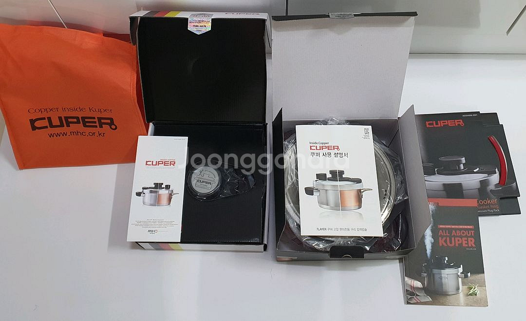 쿠퍼구리 압력밥솥 쿠퍼S 3.5리터 + 인덕션 새상품--5