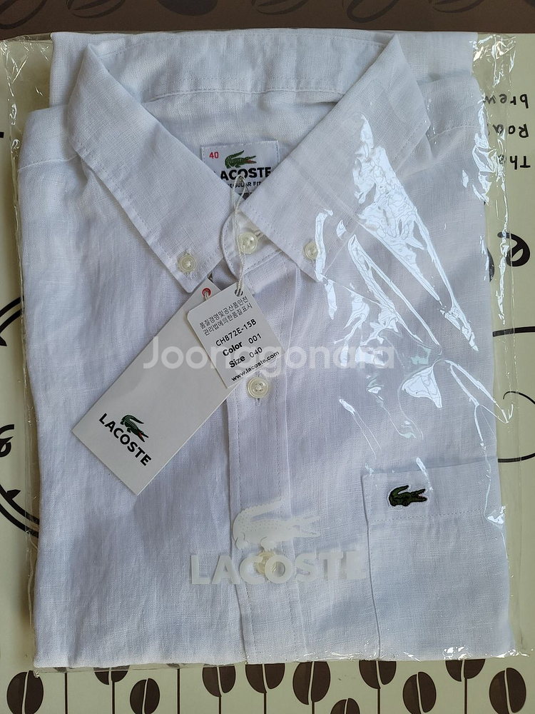 lacoste linen shorts 긴팔--0
