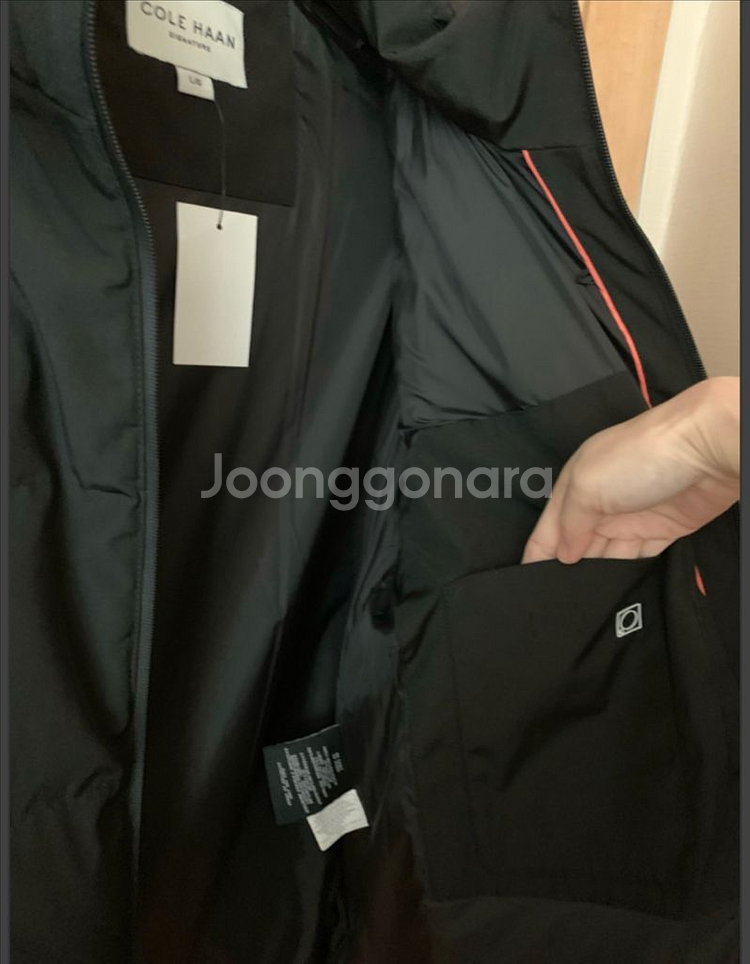 새옷) 콜한 남성 오리털 패딩( 덕다운 사이즈 라지)--4