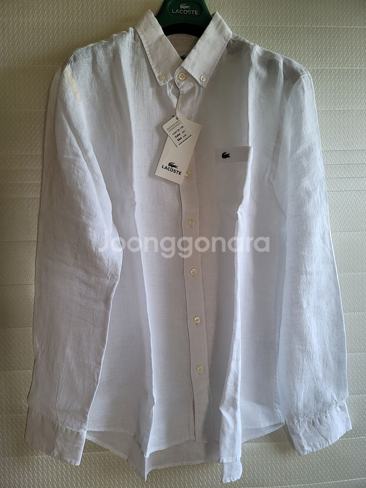 lacoste linen shorts 긴팔--9