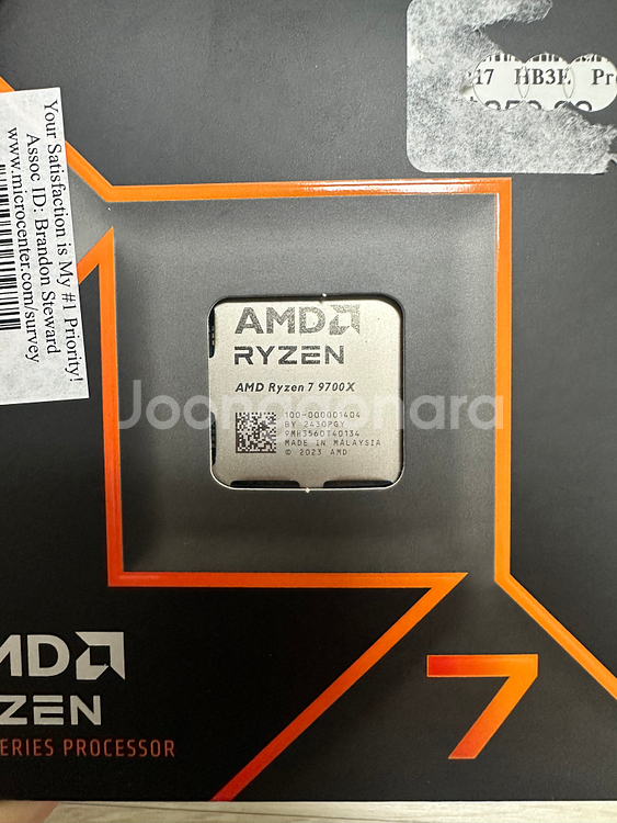 [미개봉]AMD Ryzen 7 9700X,보드,램판매--1