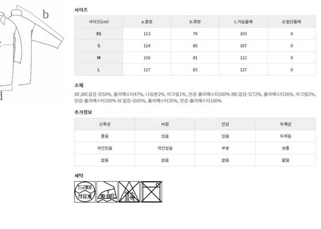 플라스틱아일랜드 코트 55 블랙롱코트--8