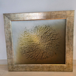 돈부르는 유화 그림 액자 (66x61cm)