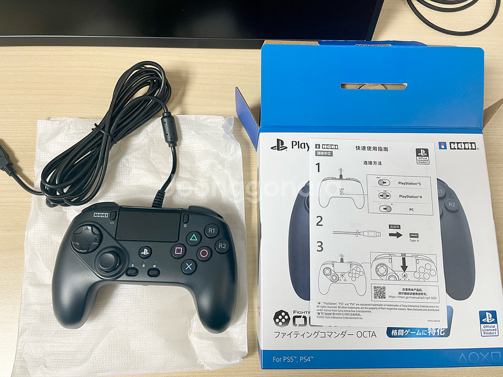호리 파이팅 커맨더 옥타 ps5,ps4,pc게임패드--2