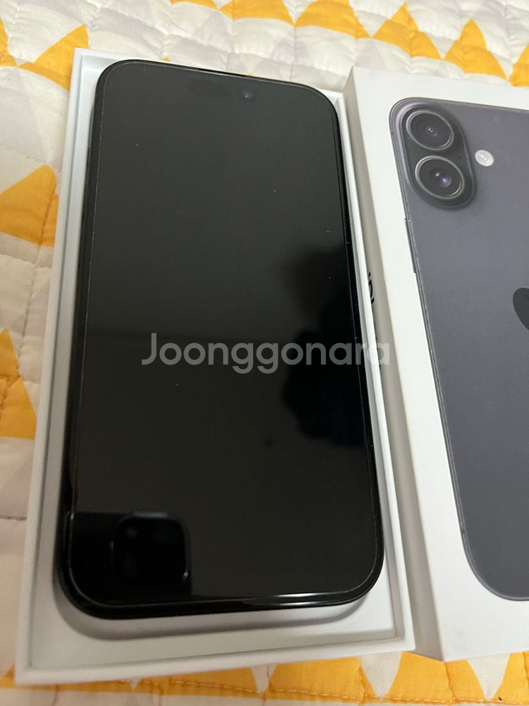 아이폰16 블랙 128g--0