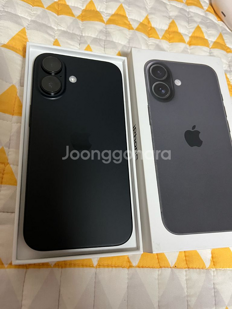아이폰16 블랙 128g--1