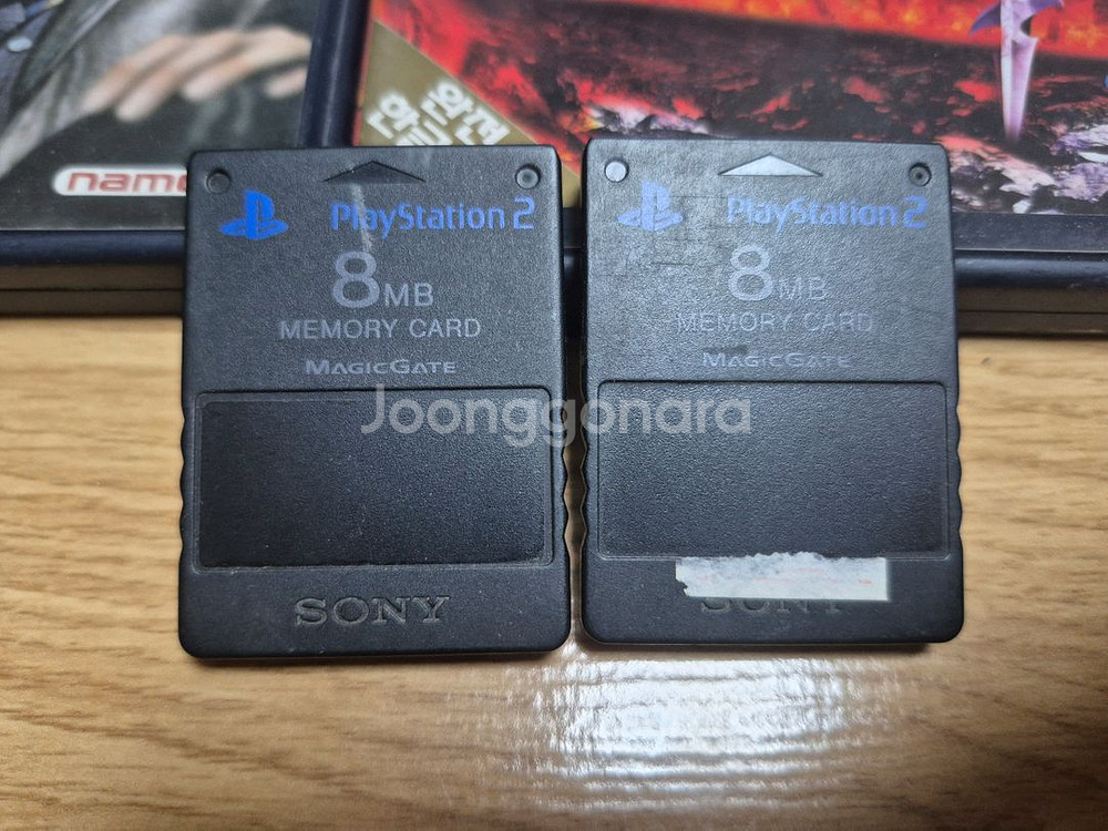 ps 게임4종 및 메모리카드--4