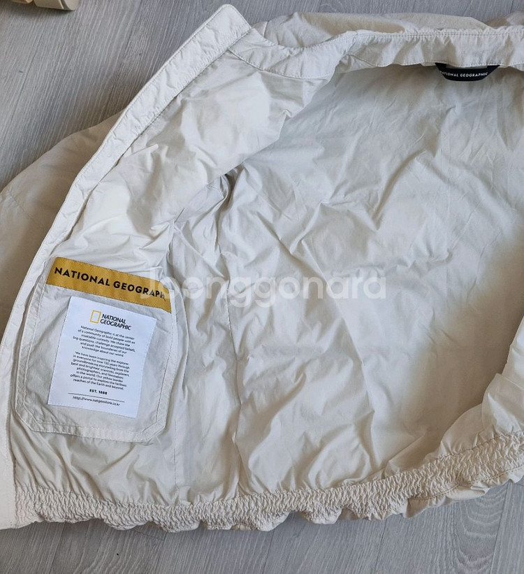 내셔널지오그래픽 경량 구스 다운 재킷--6