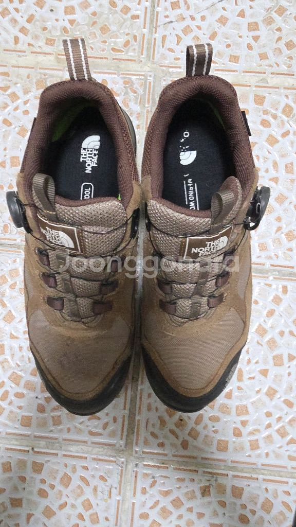 노스페이스 고어텍스 등산화 280--0