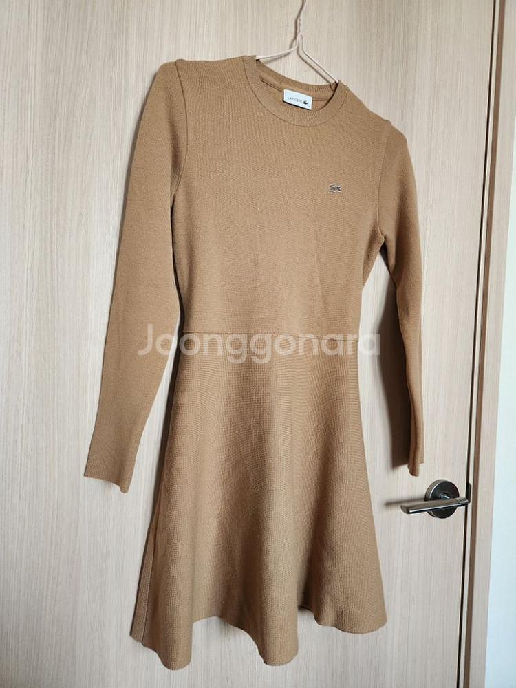 라코스테 플레어 모직니트원피스--0