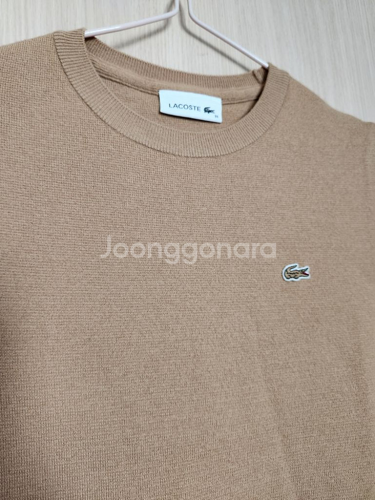 라코스테 플레어 모직니트원피스--1