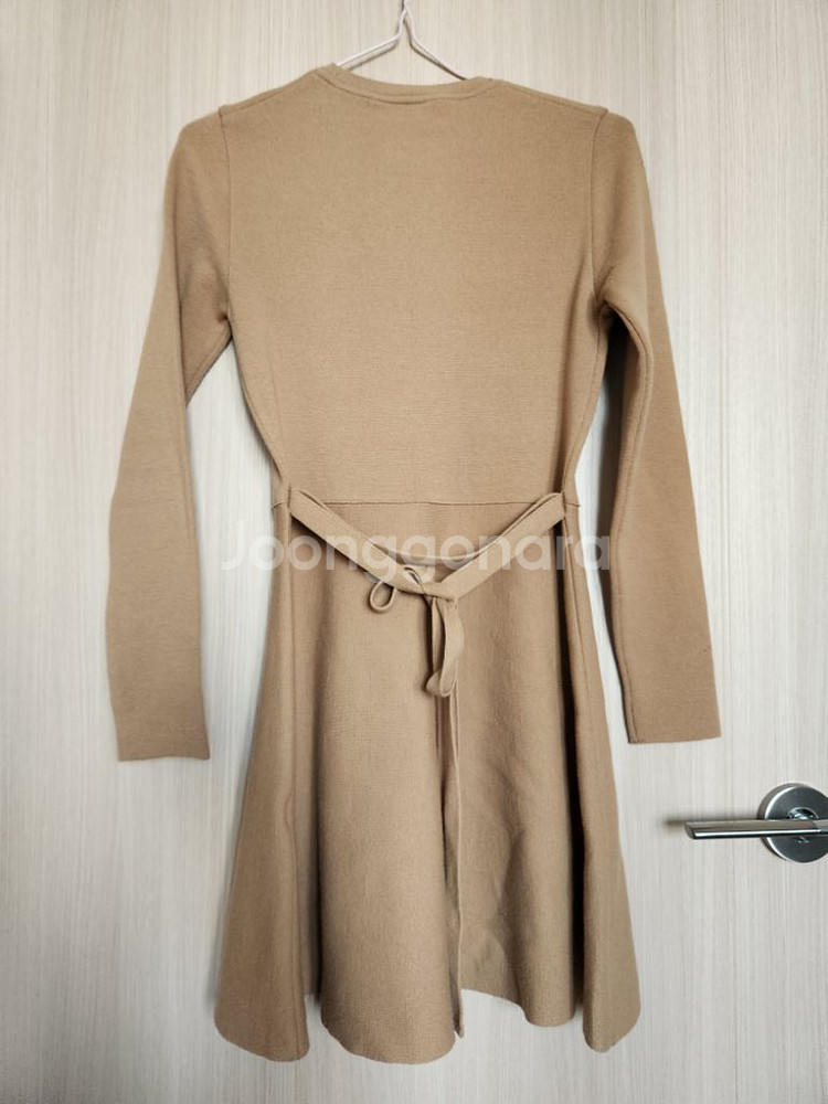 라코스테 플레어 모직니트원피스--3