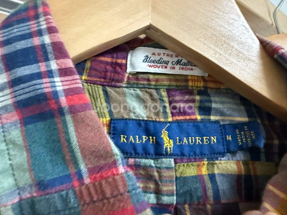 폴로 마드라스 패치워크 클래식M--1