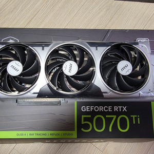msi rtx 5070ti 벤투스 팝니다