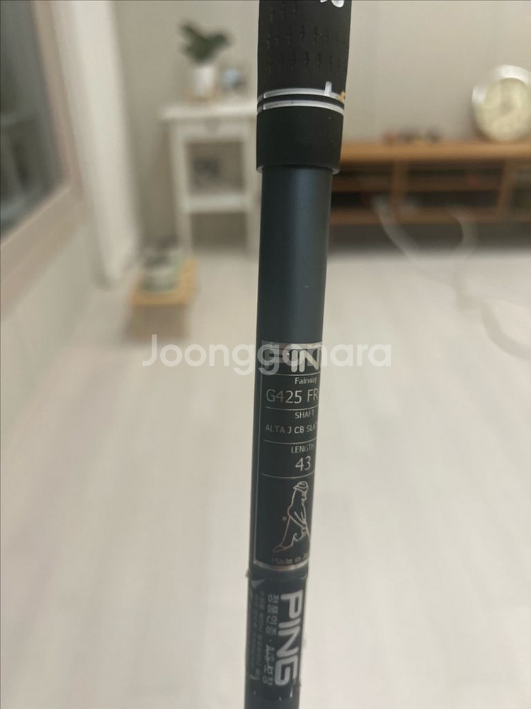 G425 핑 스탁 샤프트 우드 3 Flex R 팔아요--2