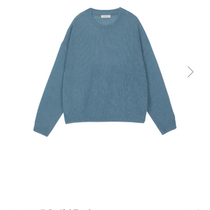 PVCS 춈미 크루넥 모헤어 풀오버 니트