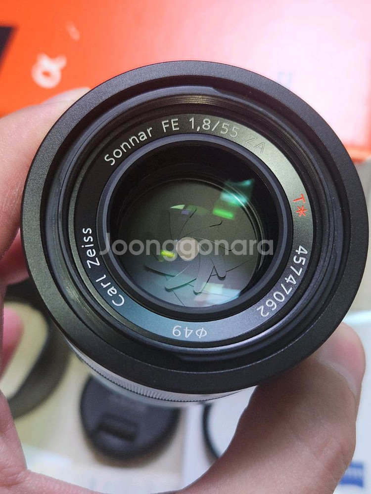 소니 FE 55mm f1.8 칼짜이즈 풀프레임 렌즈--3
