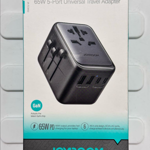 조이룸 65W 5포트 GaN 여행용 어댑터