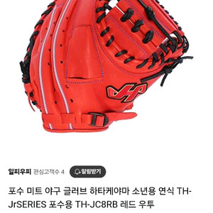 하타케야마 TH-JC8RB 포수 유소년 야구 글러브