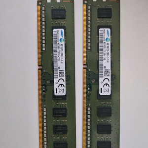 삼성전자 DDR3 12800U 4GB 램 2개