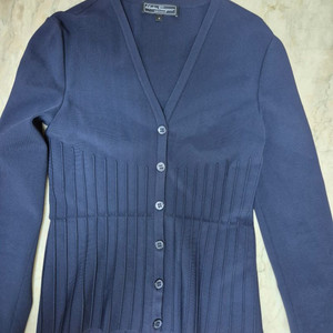 페라가모 네이비 가디건