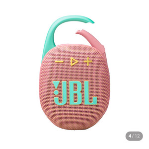 새상품) jbl clip5 핑크 무선스피커(케이스포함)
