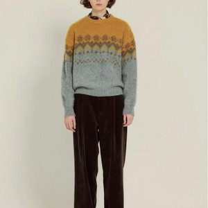 시엔느 Yuki Jacquard Knit