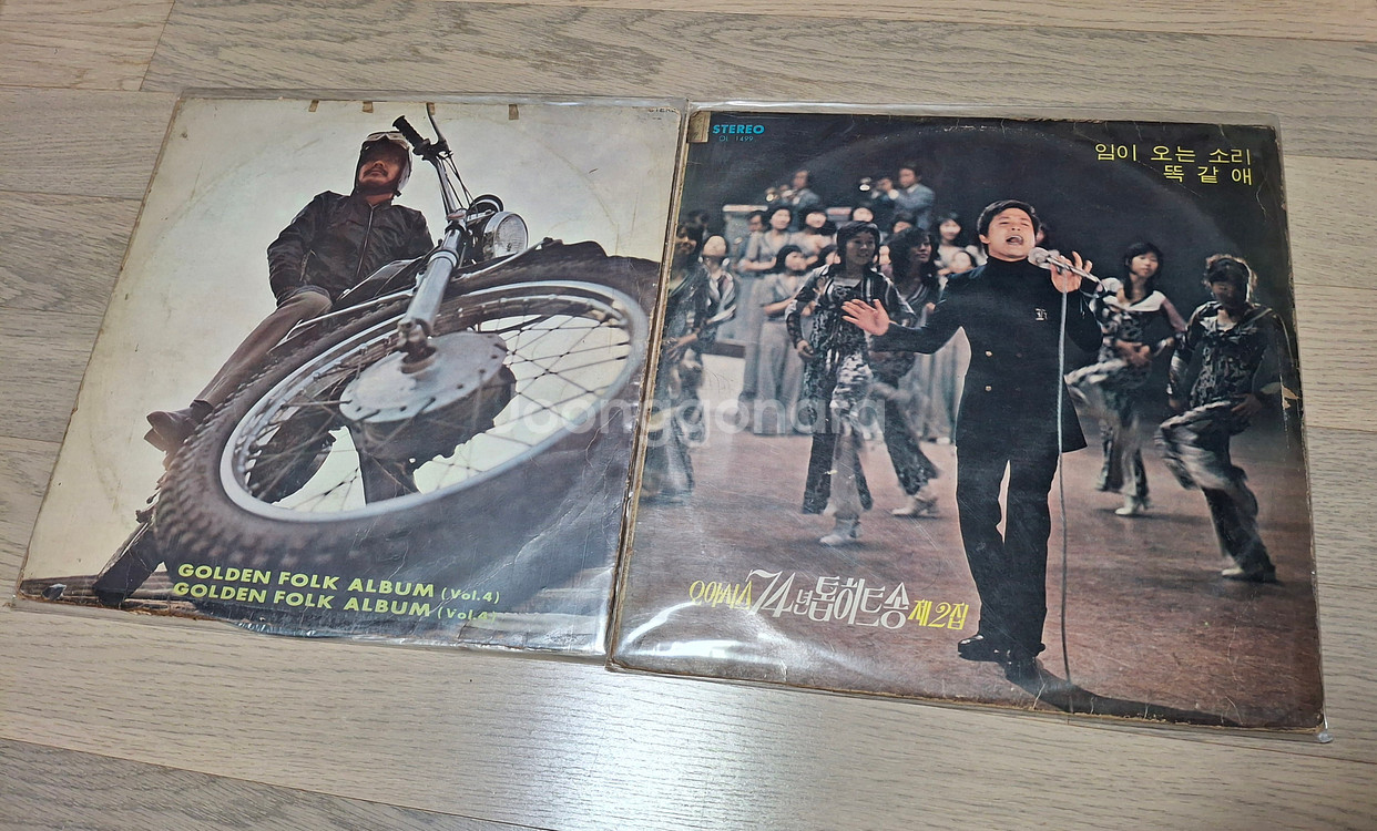 74년 톱히트송 2집/이장희 엘피 LP--0