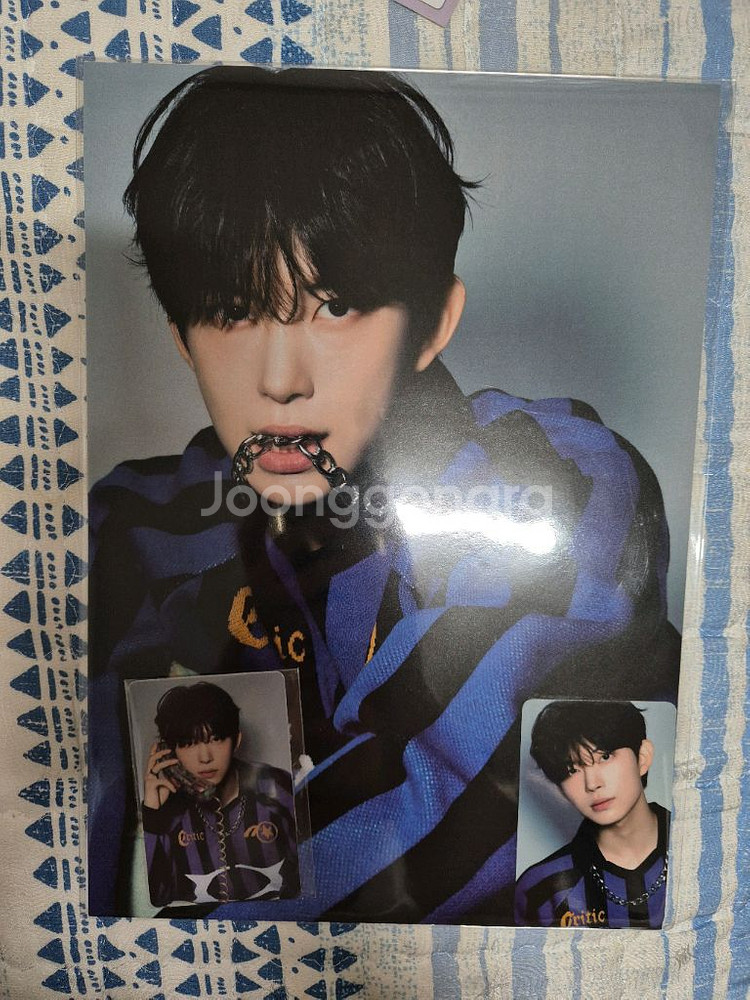 [2주차 일괄] 김건우 A4 + 포카 전시회 보플 보이--0
