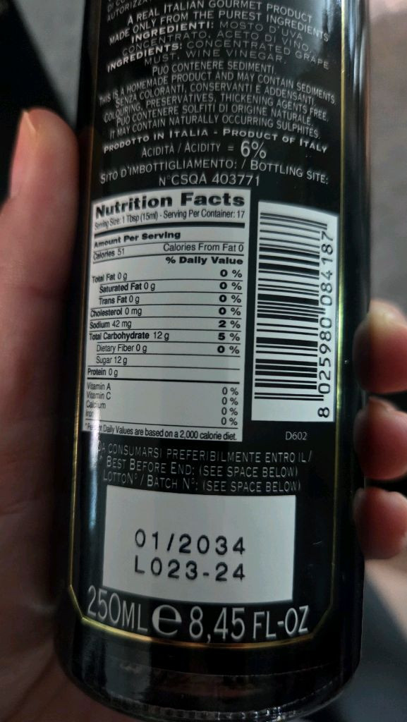 에밀리아나 네라 발사믹 30년산 이미지