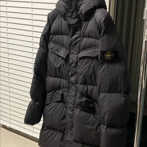 스톤아일랜드 22fw 크링클랩스 패딩 L