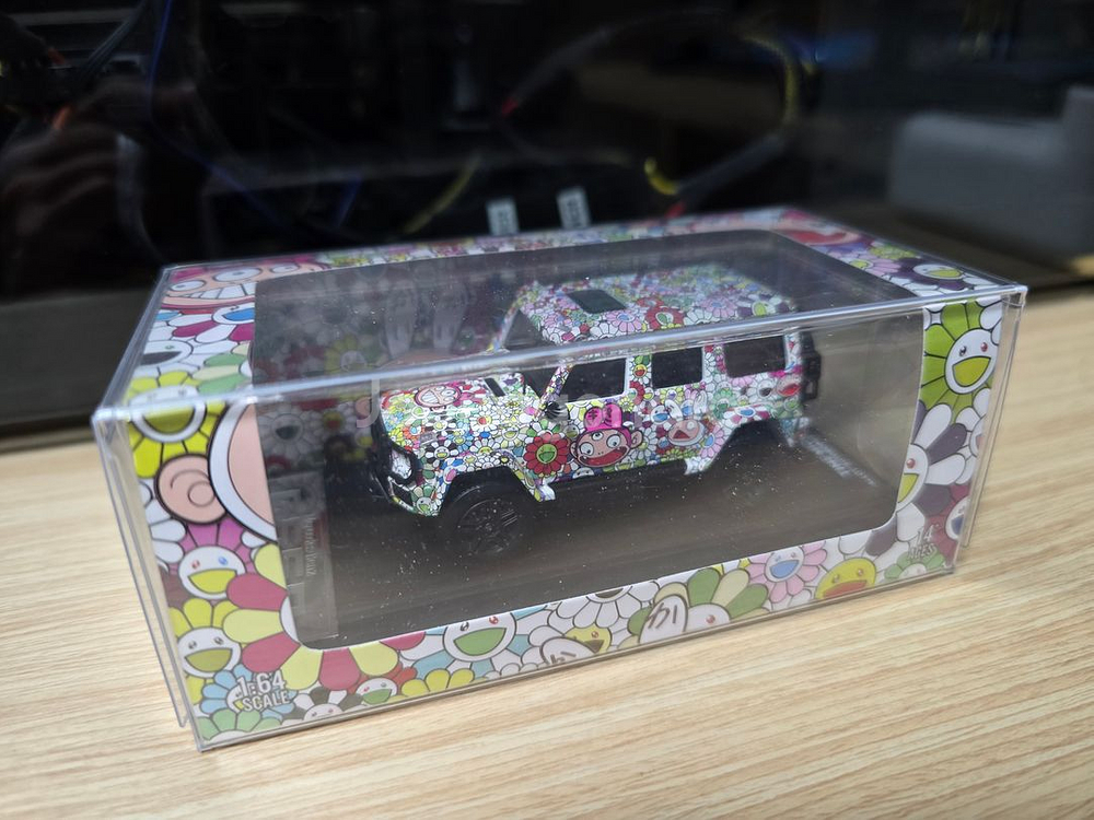 타임마이크로 모던아트 벤츠 G550 무라카미 해피플라워--0