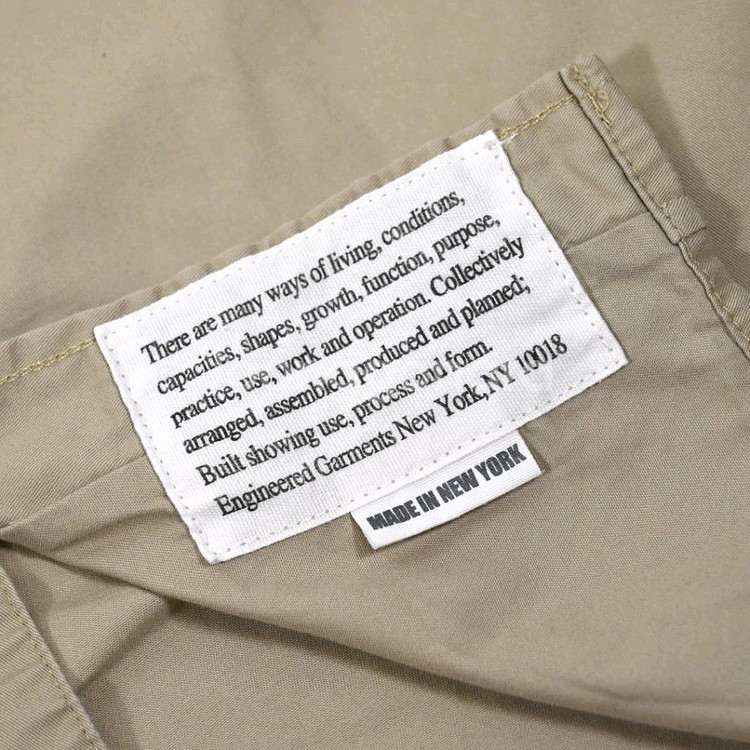 [M]엔지니어드가먼츠 베이지 워크셔츠--5