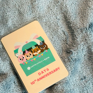 데이식스 롯데월드 10주년 포카 + 덤