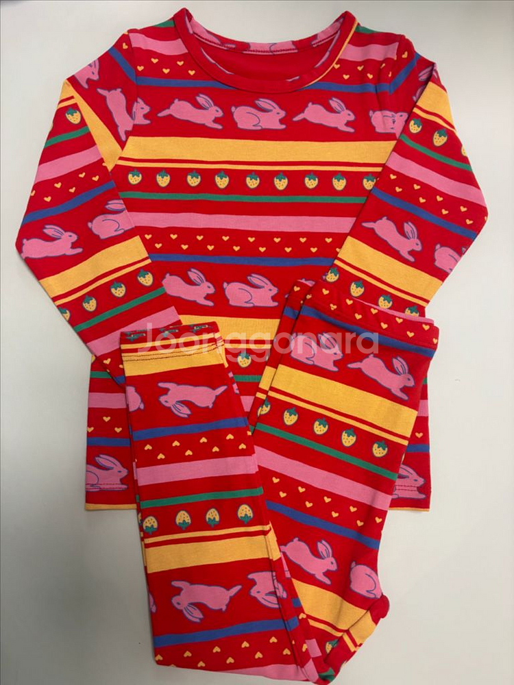 꽁떼레베 투마이래빗 실내복 레드 S 새상품--0