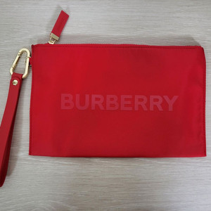 정품) 버버리 레드 파우치 (코스메틱)