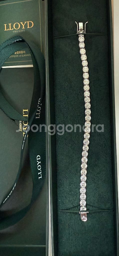 로이드 테니스 팔찌 5mm--1