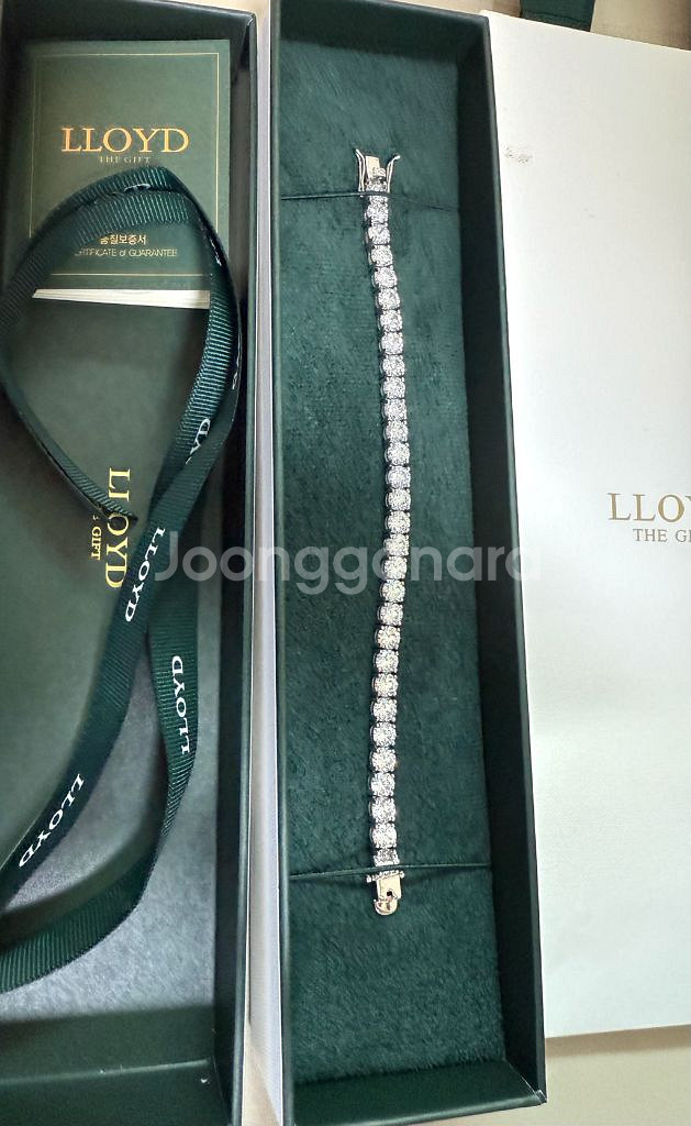 로이드 테니스 팔찌 5mm--2