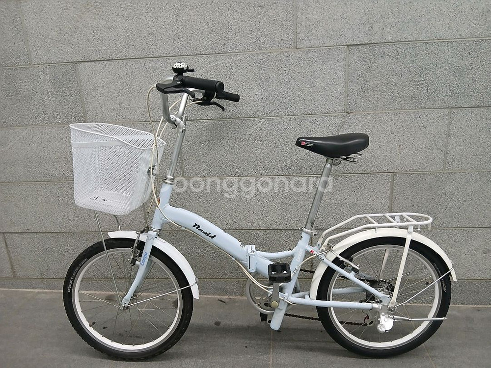 삼천리 알루미늄 접이식자전거 바구니자전거--0