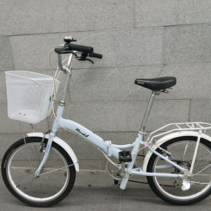 삼천리 알루미늄 접이식자전거 바구니자전거